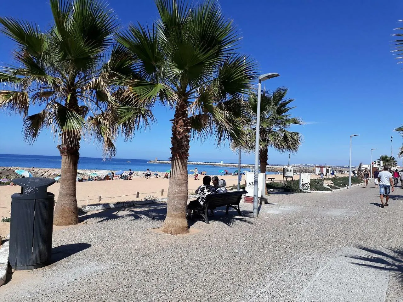 Abmar- Por-Do-Sol, Vista Mar, Remodelado, Wifi, 80Mt Praia Quarteira 0*,
