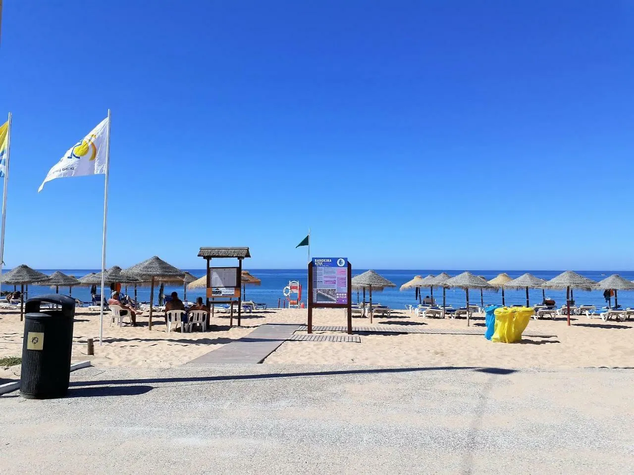 Abmar- Por-Do-Sol, Vista Mar, Remodelado, Wifi, 80Mt Praia Quarteira Apartment