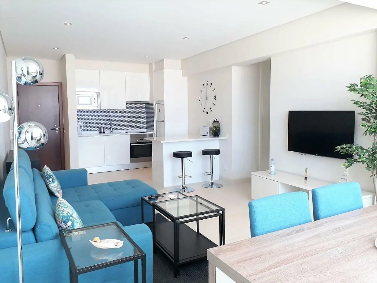 Apartment Abmar- Por-Do-Sol, Vista Mar, Remodelado, Wifi, 80Mt Praia Quarteira