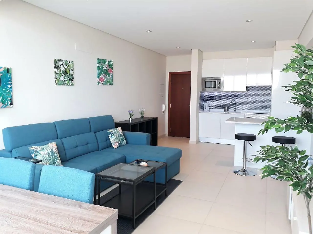 Apartment Abmar- Por-Do-Sol, Vista Mar, Remodelado, Wifi, 80Mt Praia Quarteira Portugal